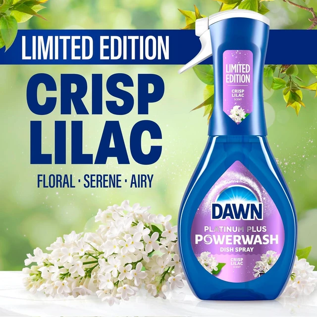 Alt view image 3 of 4 - Dawn Powerwash Spray, Dish Soap, Dishwashing Liquid, Crisp Lilac, 1 Starter Kit, 16 Fl Oz
