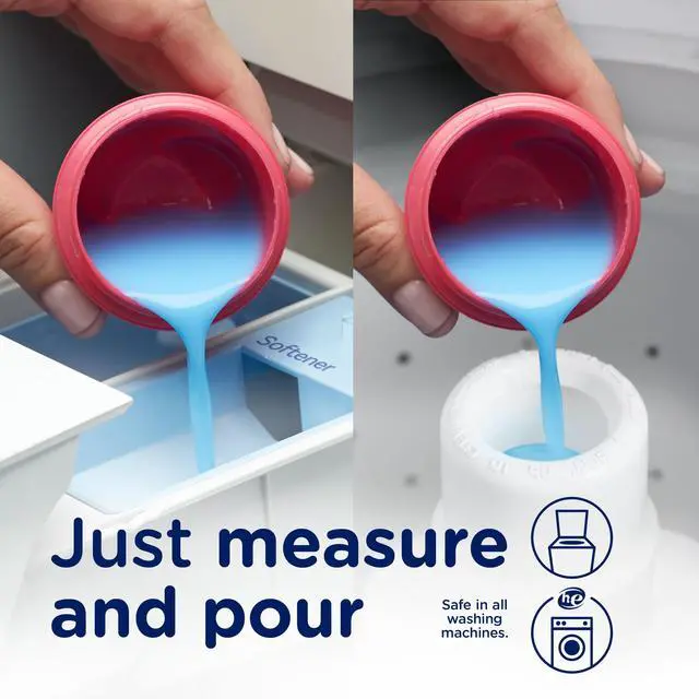 Alt view image 2 of 7 - Downy April Fresh 2-in-1 Liquid Fabric Softener, 140 Fl Oz, 190 Loads, Fresh & Soft