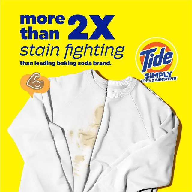 Alt view image 6 of 6 - Tide Simply Liquid Laundry Detergent, Free & Sensitive, 85 Loads, 107 fl oz