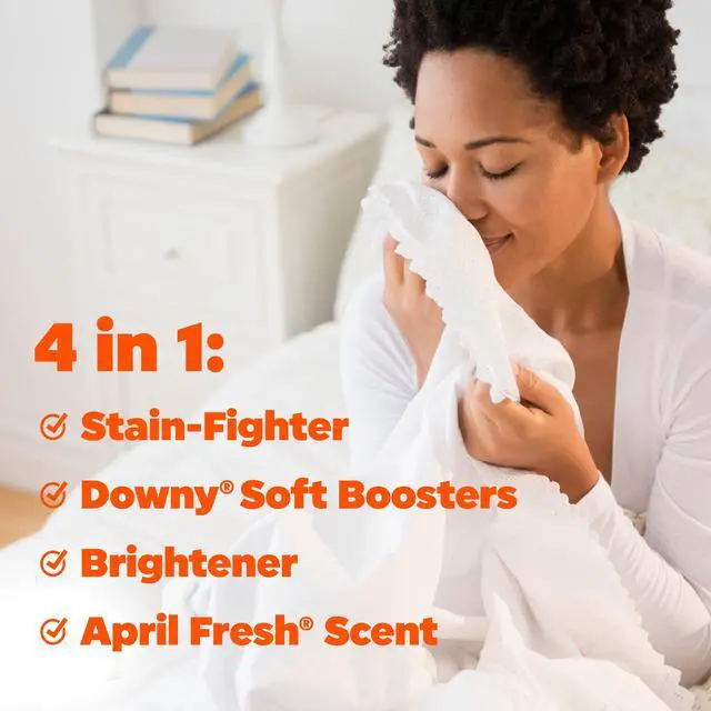 Alt view image 5 of 5 - Tide Power PODS with Downy Soft Boosters Laundry Detergent Pacs, April Fresh Scent, 18 Count
