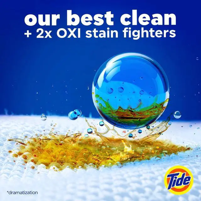 Alt view image 5 of 5 - Tide Oxi Boost Power PODS with Stain Remover and Oxi Power Laundry Detergent Pacs, 18 Count