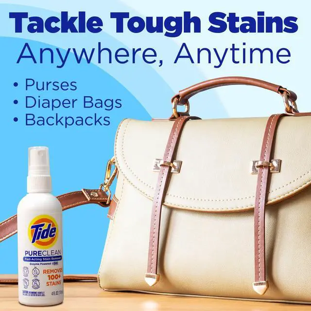 Alt view image 6 of 6 - Tide PureClean Stain Remover, Enzyme Powered, With OXI, Fast-Acting and Color-Safe Formula, 4 fl oz
