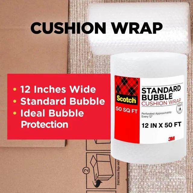 Alt view image 4 of 7 - Scotch Cushion Wrap, 12 in x 30 ft | 1 Roll/Pack