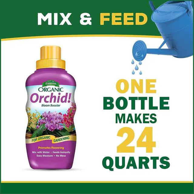 Alt view image 3 of 6 - Espoma Organic Orchid Bloom Booster Plant Food, 1-3-1 Fertilizer, 8 oz.