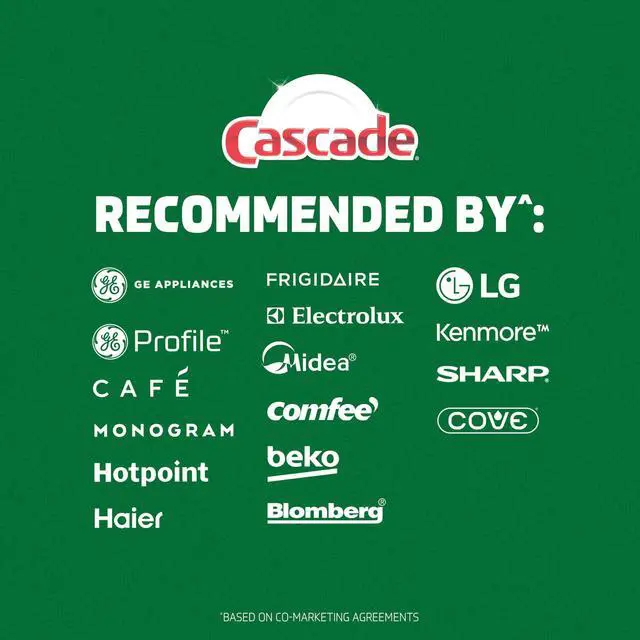 Alt view image 2 of 6 - Cascade Free & Clear Dishwasher Detergent Liquid Gel, Dish Detergent, Dishwasher Soap, Lemon, 75oz