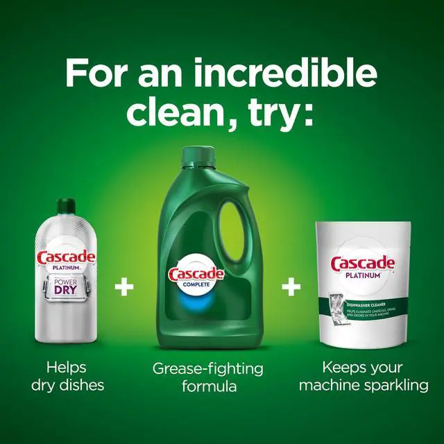 Alt view image 5 of 7 - Cascade Complete Dishwasher Detergent Liquid Gel, Dish Detergent, Dishwasher Soap, Citrus, 75oz