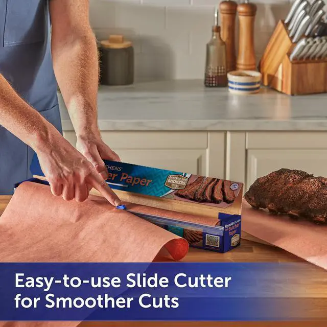 Alt view image 2 of 6 - Reynolds Kitchens 18 Inch Pink Butcher Paper with Slide Cutter, 75sq ft