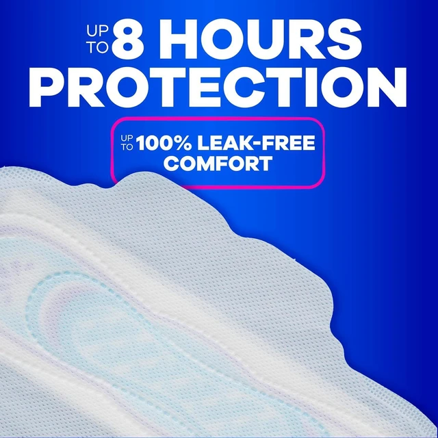Alt view image 3 of 6 - Always Ultra Thin Pads with Wings, Size 2, Long Super, 42 Count
