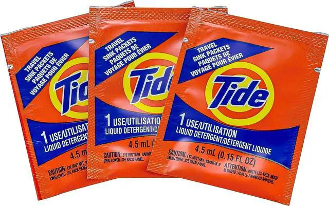 Alt view image 2 of 3 - Tide Liquid Travel Sink Packets, 3-Count