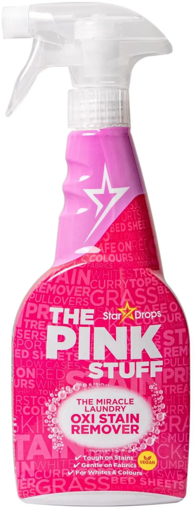 Main image of Stardrops The Pink Stuff Miracle Laundry Stain Remover Spray, 16.9 Fl Oz