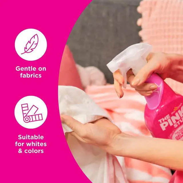 Alt view image 2 of 6 - Stardrops The Pink Stuff Miracle Laundry Stain Remover Spray, 16.9 Fl Oz
