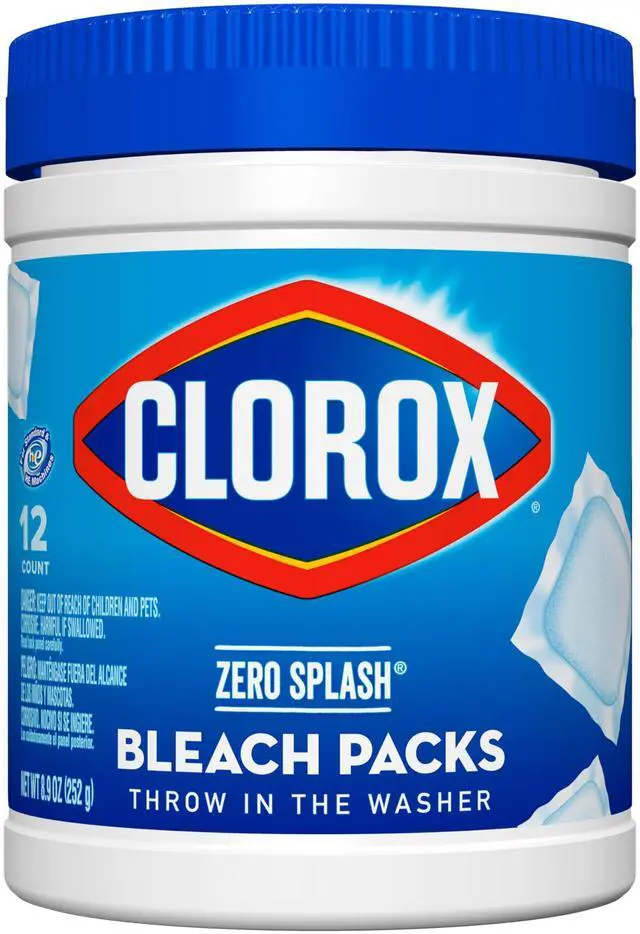 Main image of Clorox Control Bleach Packs Regular Laundry Packs, 12 Count