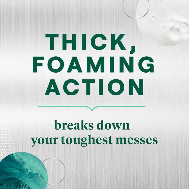 Alt view image 4 of 6 - Seventh Generation Power+ Foaming Dish Spray Dishwashing soap Honey Crisp Apple Cuts Grease 16 oz