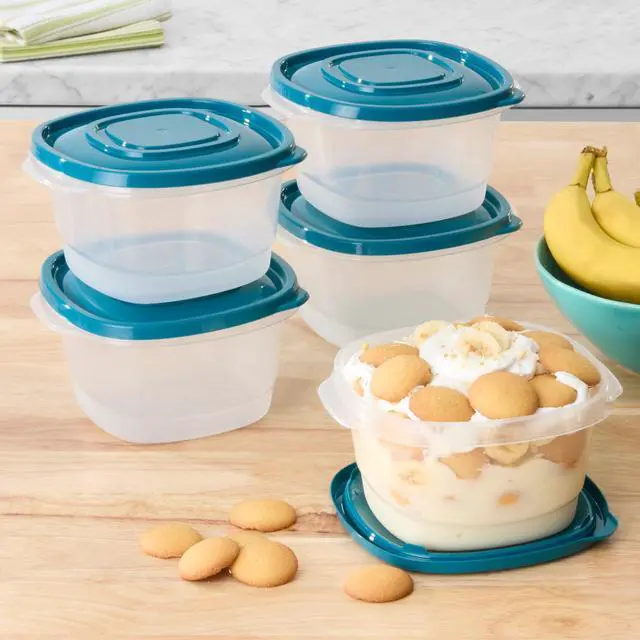 Alt view image 5 of 6 - Mainstays Semi Durable Food Storage Containers, 5.2 Cup, 5 Pack