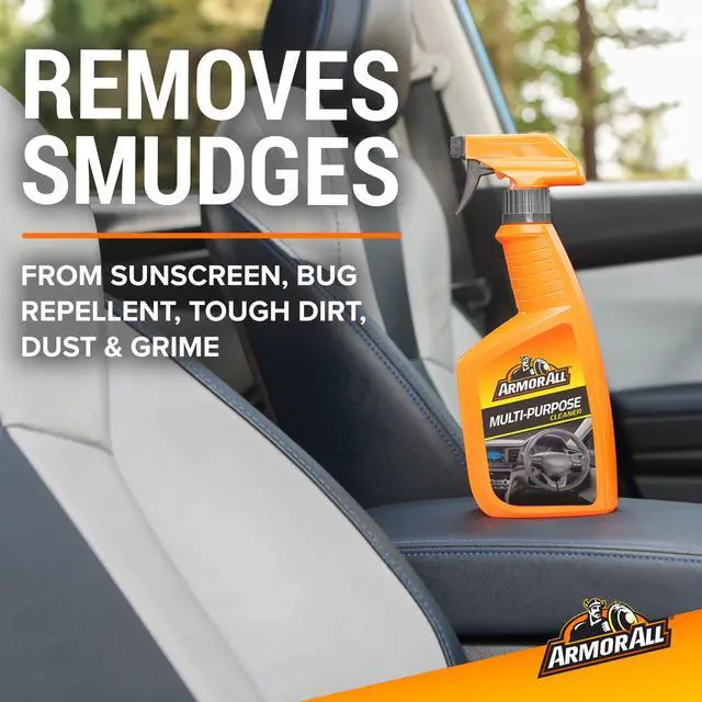 Alt view image 4 of 6 - Armor All Multi-Purpose Car Cleaner Spray, New Car Scent, 16 Fl Oz
