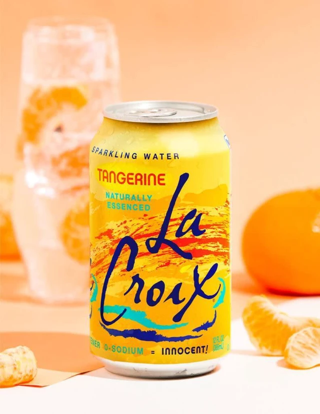 Alt view image 2 of 6 - La Croix Sparkling Water, Tangerine, 12 Fl Oz (pack of 8)