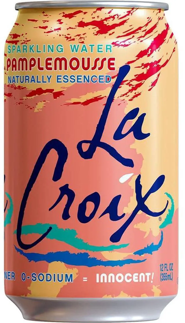 Alt view image 6 of 6 - La Croix, Sparkling Water, Grapefruit, 96 Ounce Pack of 8