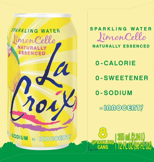 Alt view image 4 of 6 - La Croix Sparkling Water, LimonCello, 12 Fl Oz (pack of 8)