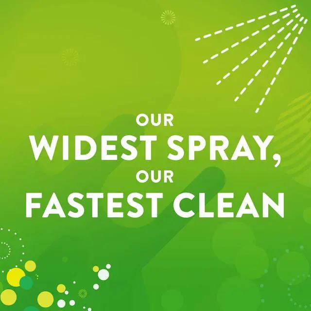 Alt view image 2 of 6 - Scrubbing Bubbles Mega Shower Foamer Disinfecting Spray, Multi-Surface Bathroom and Tile Cleaner Grime Fighter, Removes 100% Soap Scum, Rainshower Scent, 32 oz