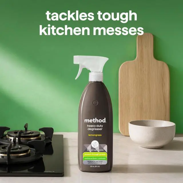 Alt view image 4 of 7 - method Heavy Duty Degreaser, Lemongrass Scent, 28 fl oz
