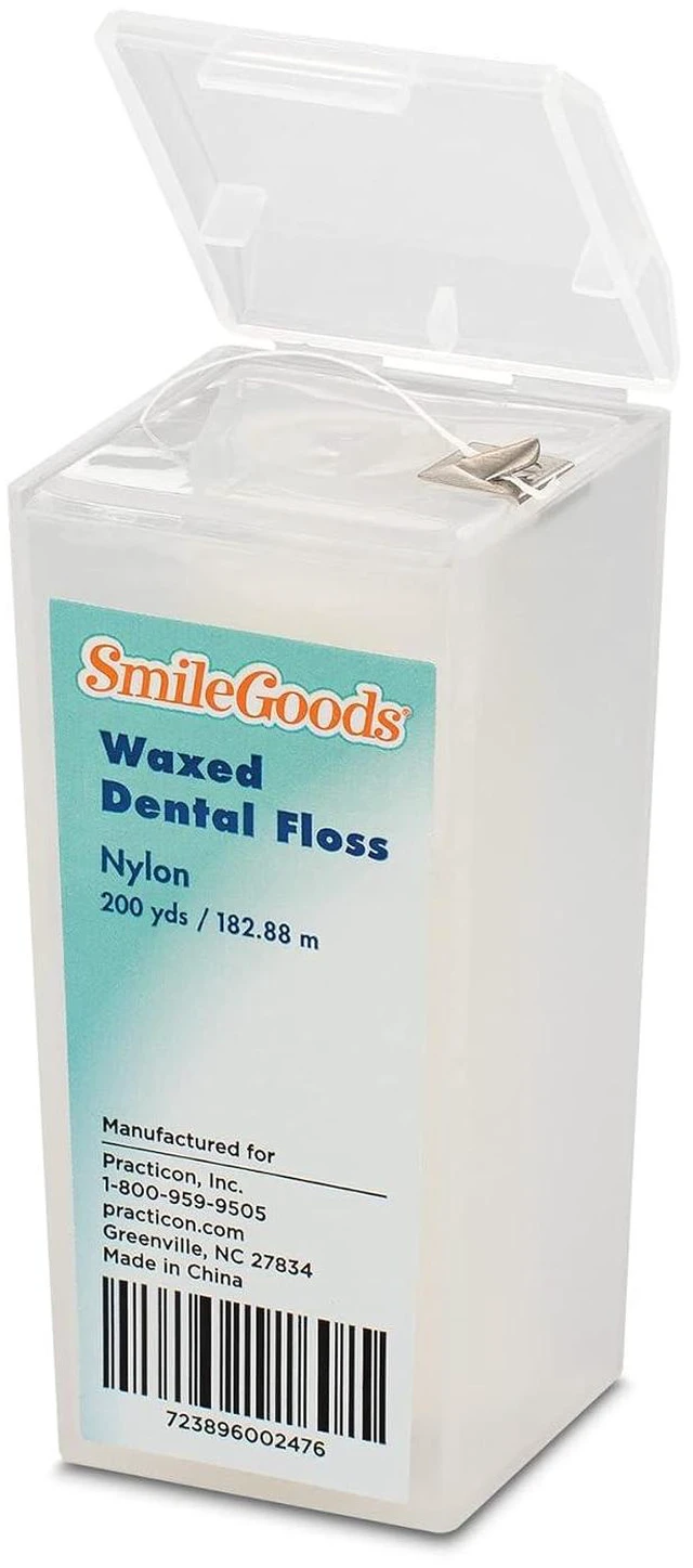 Alt view image 6 of 6 - SmileGoods Waxed Dental Floss, 200 Yard, Unflavored