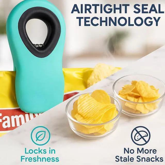 Alt view image 5 of 6 - Mr. Pen- Magnetic Chip Clips, 6 Pack, Airtight Seal