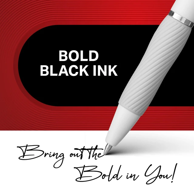 Alt view image 4 of 6 - Sharpie S-Gel Gel Pens, Black Ink, Medium Point (0.7mm), 4 Count - Back to School, Teacher Supplies, Journaling