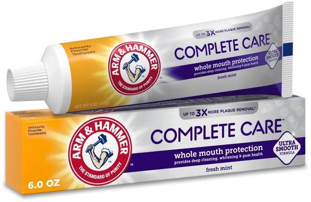 Main image of ARM & HAMMER Complete Care Toothpaste, Fresh Mint, 6.0 oz