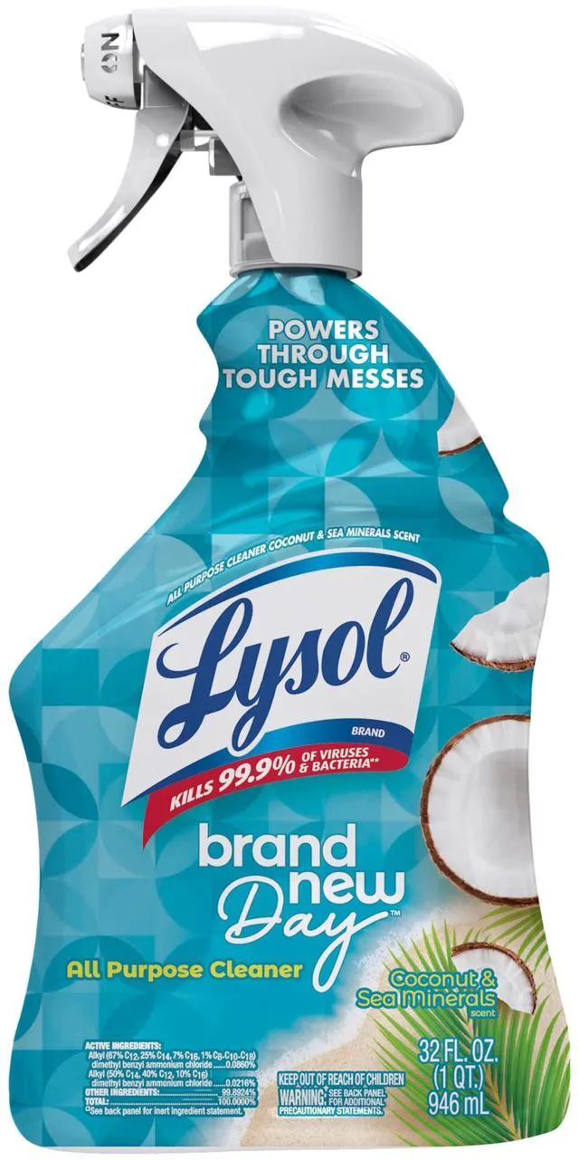 Main image of Lysol All Purpose Cleaner Spray, Disinfectant, Coconut, 32oz