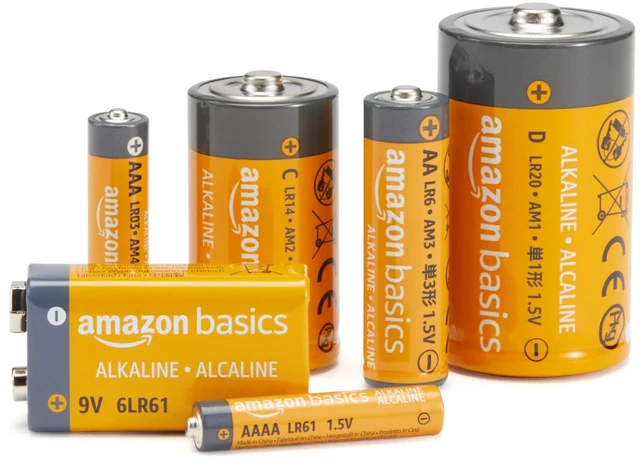 Alt view image 6 of 6 - Amazon Basics 8-Pack AA Alkaline High-Performance Batteries, 1.5 Volt, 10-Year Shelf Life, Long-lasting Power