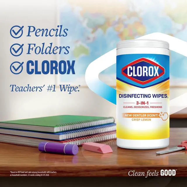 Alt view image 3 of 5 - Clorox Disinfecting Cleaning Wipes Variety Pack, Bleach Free, Fresh Scent and Crisp Lemon, 35 Count Each, Pack of 3