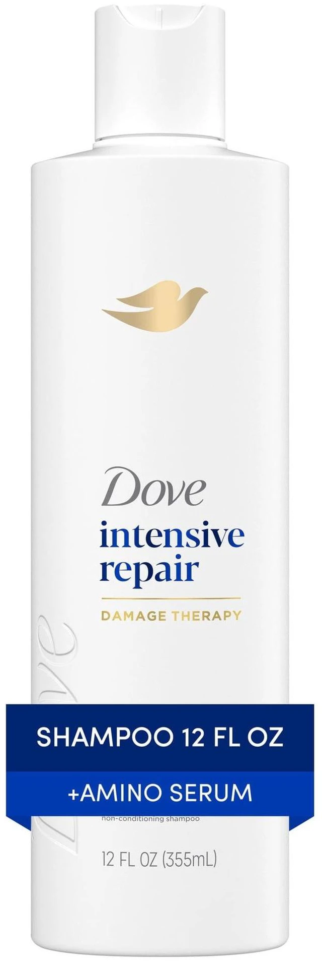 Alt view image 5 of 5 - Dove Shampoo for Damaged Hair Intensive Repair with Bio-Protein Care Technology and Amino Serum, 12 Fl Oz