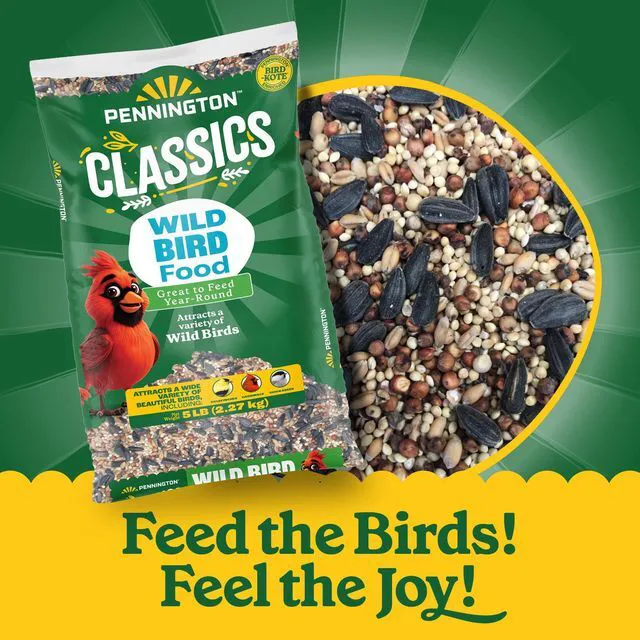Alt view image 7 of 7 - Pennington Classic Dry Wild Bird Feed and Wild Bird Seed, 5 lb. Bag, 1 Pack