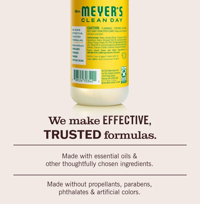 Alt view image 5 of 6 - MRS. MEYER'S CLEAN DAY Room Spray, Honeysuckle Scent, 8 Fl Oz Bottle