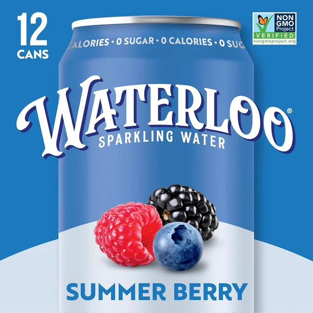 Alt view image 5 of 6 - Waterloo Sparkling Water, Summer Berry, 12 Fl Oz Cans (Pack of 12)