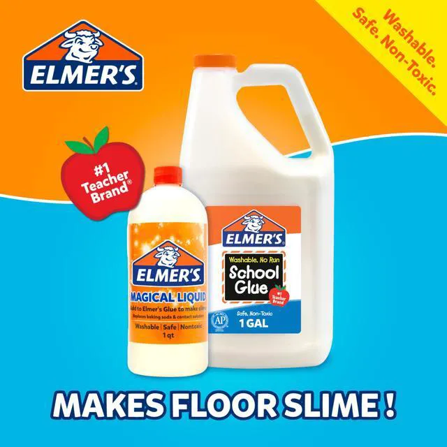 Alt view image 5 of 7 - Elmer's Magical Liquid, Slime Activator Solution, Updated Formula for Double Slime Output, Safe, Washable, 8.75 fl oz - Kids Activity, Arts & Crafts, #1 Teacher Brand