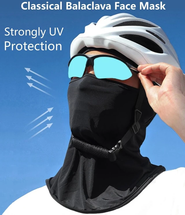 Alt view image 4 of 7 - Balaclava Ski Mask Head Mask Full Face Mask Windproof Face Cover Sun UV Protection Scarf Men Women Outdoor Sport Cycling Cap