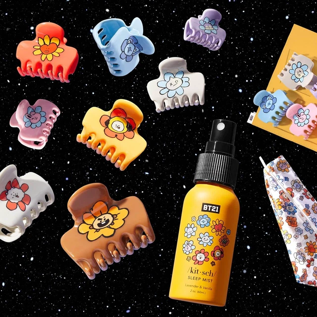 Alt view image 5 of 6 - Kitsch x BT21 Large Hair Clips For Women - VAN, 1pc