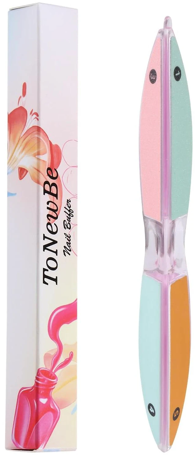 Main image of 6 Sided Nail File and Nail Buffers, Multi-Functional Nail File for Shaping and Polishing, Gifts for Women, Stocking Stuffers, Nail Care Tool, All-in-One Shaping & Buffing