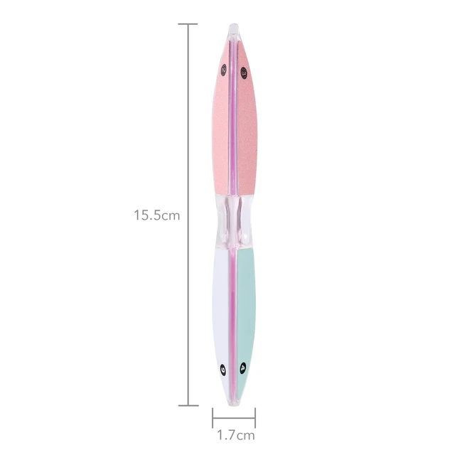 Alt view image 6 of 6 - 6 Sided Nail File and Nail Buffers, Multi-Functional Nail File for Shaping and Polishing, Gifts for Women, Stocking Stuffers, Nail Care Tool, All-in-One Shaping & Buffing