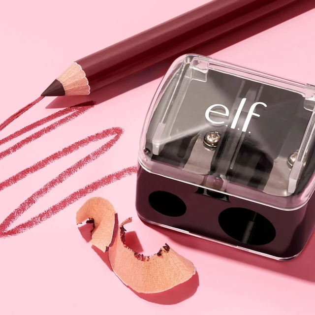 Alt view image 4 of 5 - e.l.f., Dual-Pencil Sharpener, Convenient, Essential Tool, Sharpens, Easy To Clean, Travel-Friendly, Compact, Includes Bonus Small Sharpener