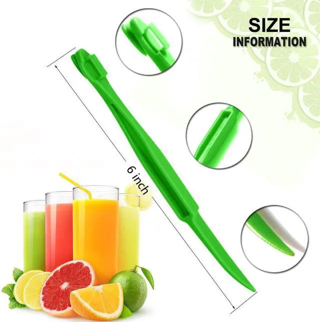 Alt view image 6 of 7 - Orange Peeler Tools Citrus Peel Cutter Plastic Fruit Slicer Cutter Lemon Peeler Opener Remover Fruit Vegetable Tools Kitchen Accessories Cooking Knife Kitchen Gadget Tool,2 Pack (Orange)