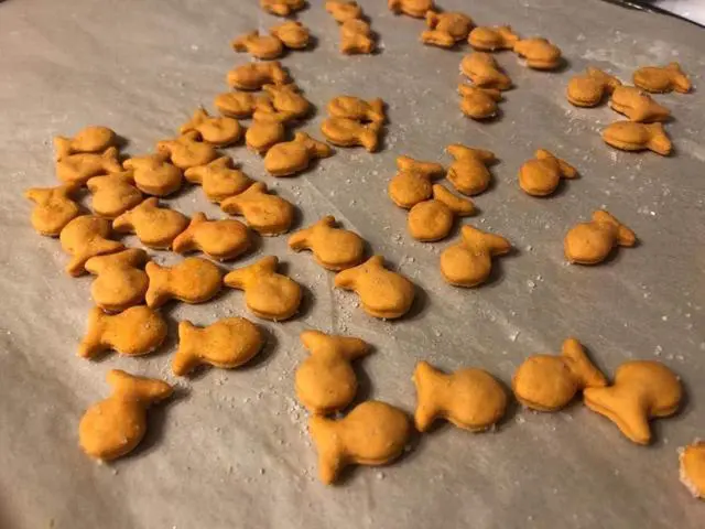 Alt view image 2 of 3 - Mini Tiny Fish Cookie Cutter, Goldfish Cracker Multi x5 (2 Pack) - Fun, Baking, Dough, and Fondant Cutter For Kids, Baked Fish-Shaped Maker