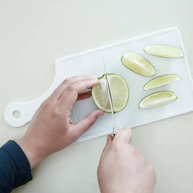 Alt view image 3 of 4 - Chef Craft Plastic Cutting Board, 8 x 5 inch, 12 inch in length, White