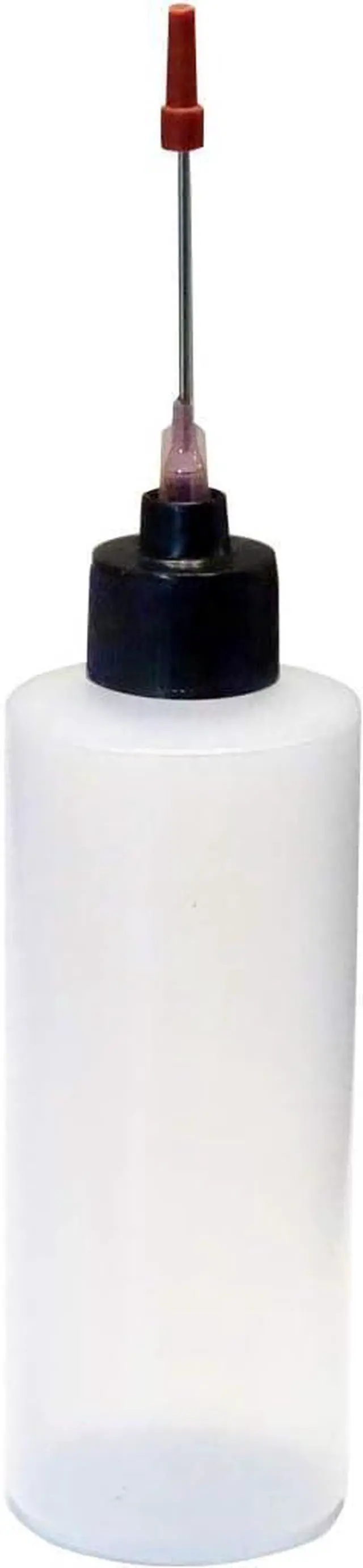 Alt view image 2 of 3 - 2-4oz Plastic Squeeze Bottles with 1.5 inch Stainless Steel Applicators