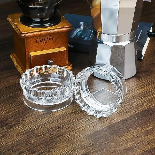 Alt view image 7 of 7 - Moka Pot Dosing Ring & Coffee Distributor 2in1 Coffee Maker Dosing Ring For Moka Express Fast Distribute and Tamp, Avoid Mess And Wast (M for 4-6cup Moka Pot)