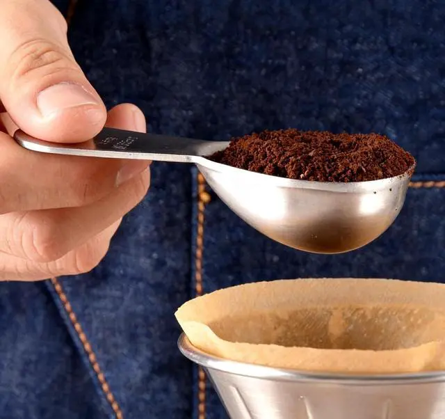 Alt view image 3 of 6 - 4-Pack Coffee Scoop 1 Tablespoon (15ml) Stainless Steel Measuring Spoons, Compact Short Handle for Ground Coffee, Tea, and Powder