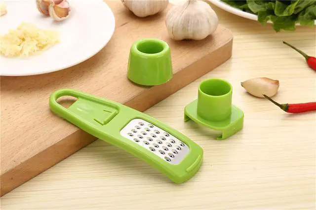 Alt view image 2 of 7 - Zittop Multifunction Stainless Steel Pressing Garlic Slicer Cutter Shredder Kitchen To Garlic Slicer