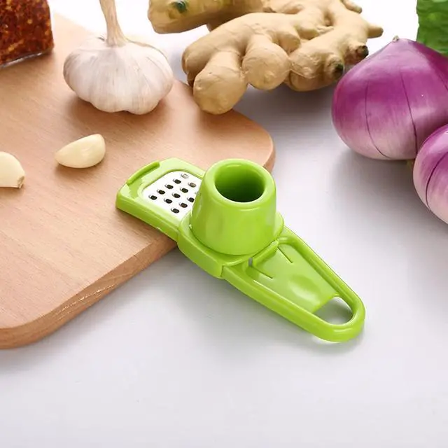 Alt view image 3 of 7 - Zittop Multifunction Stainless Steel Pressing Garlic Slicer Cutter Shredder Kitchen To Garlic Slicer