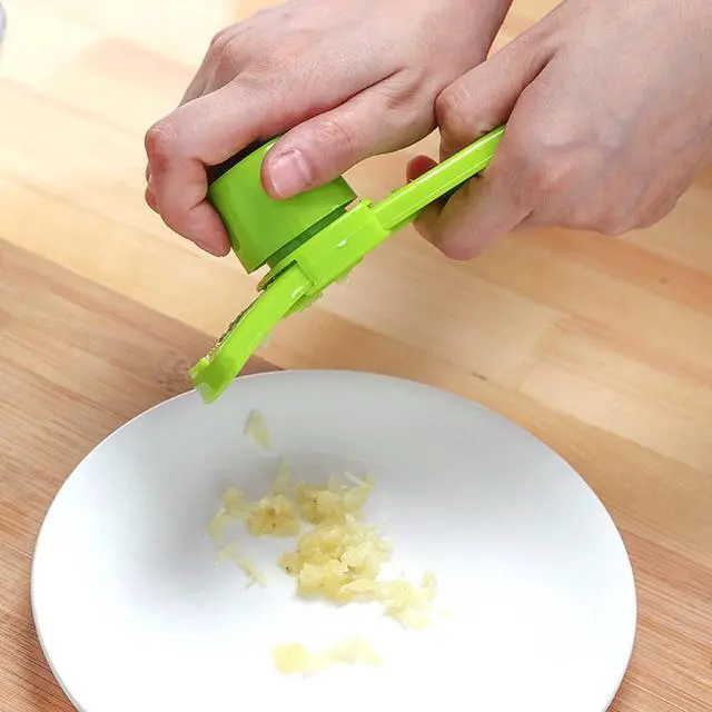 Alt view image 6 of 7 - Zittop Multifunction Stainless Steel Pressing Garlic Slicer Cutter Shredder Kitchen To Garlic Slicer